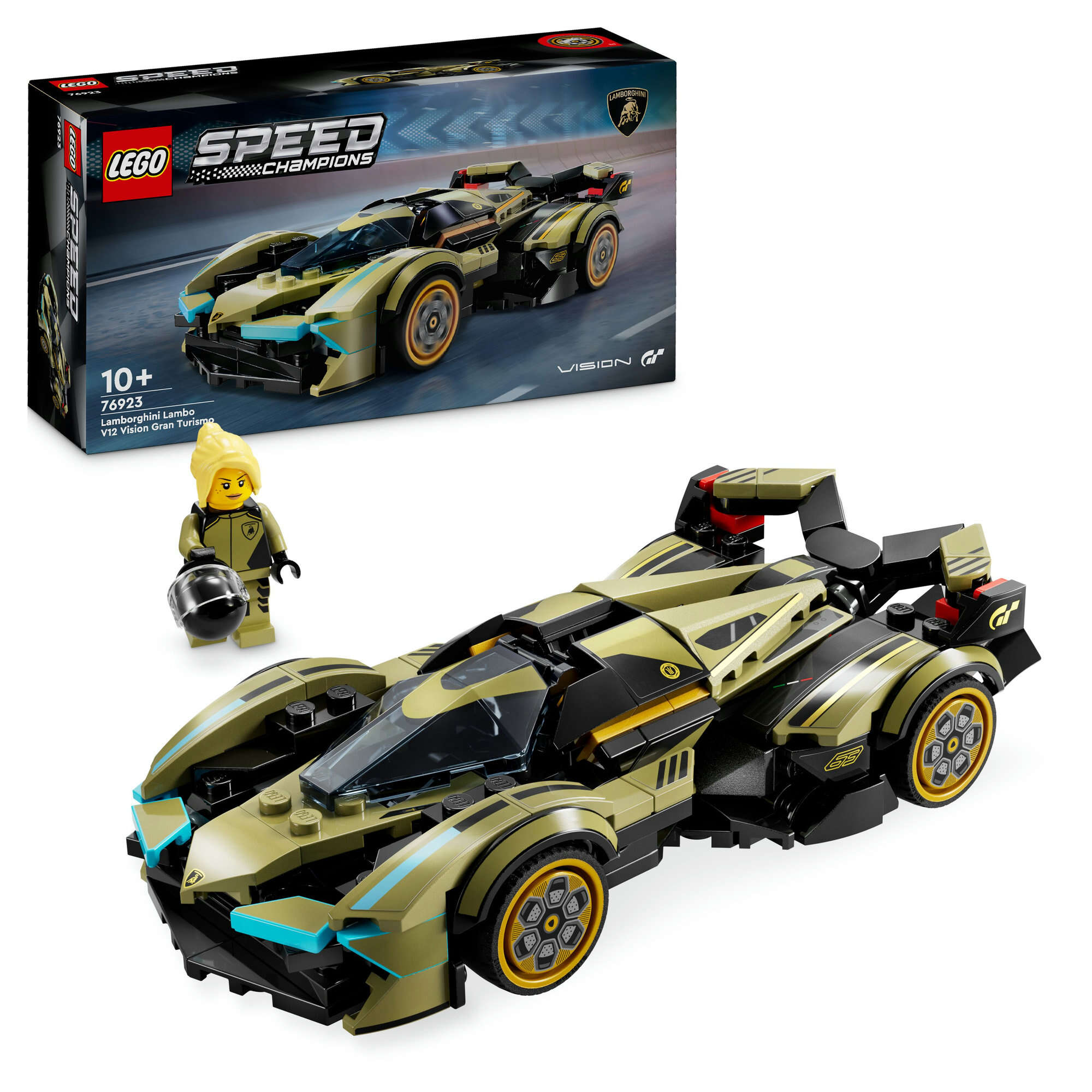 LEGO 76923 Speed Champions Lamborghini Lambo V12 Vision GT Supersportwagen