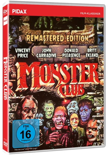 Monster Club - Remastered Edition - Gruselfilm [DVD]