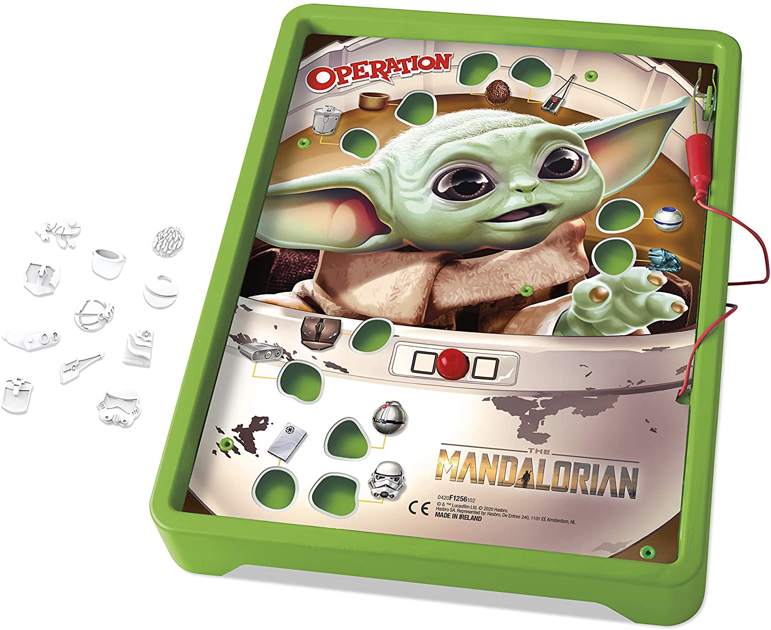 Star Wars Hasbro The Mandalorian Action Game Operation *English Version* Board