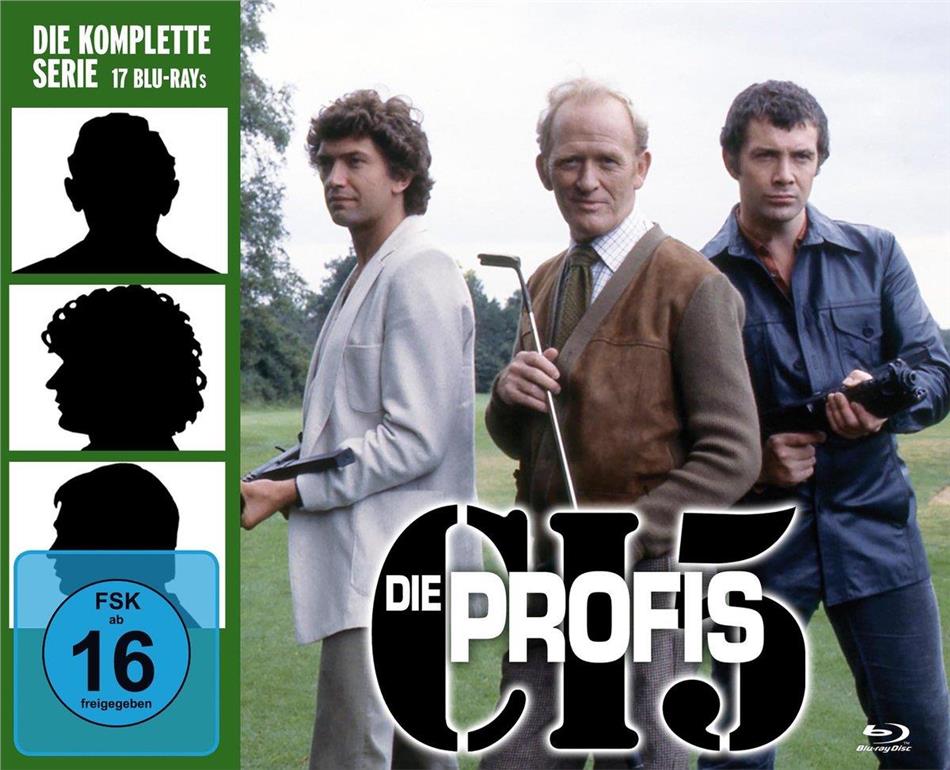 Die Profis: Komplette Serie HD-Remastered, 17 Discs