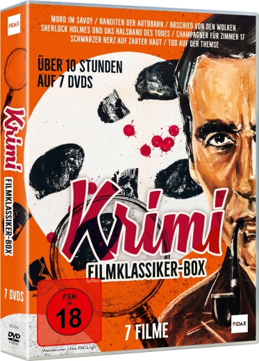 Krimi Filmklassiker-Box, 6 deutsche Kriminalfilme [DVD]