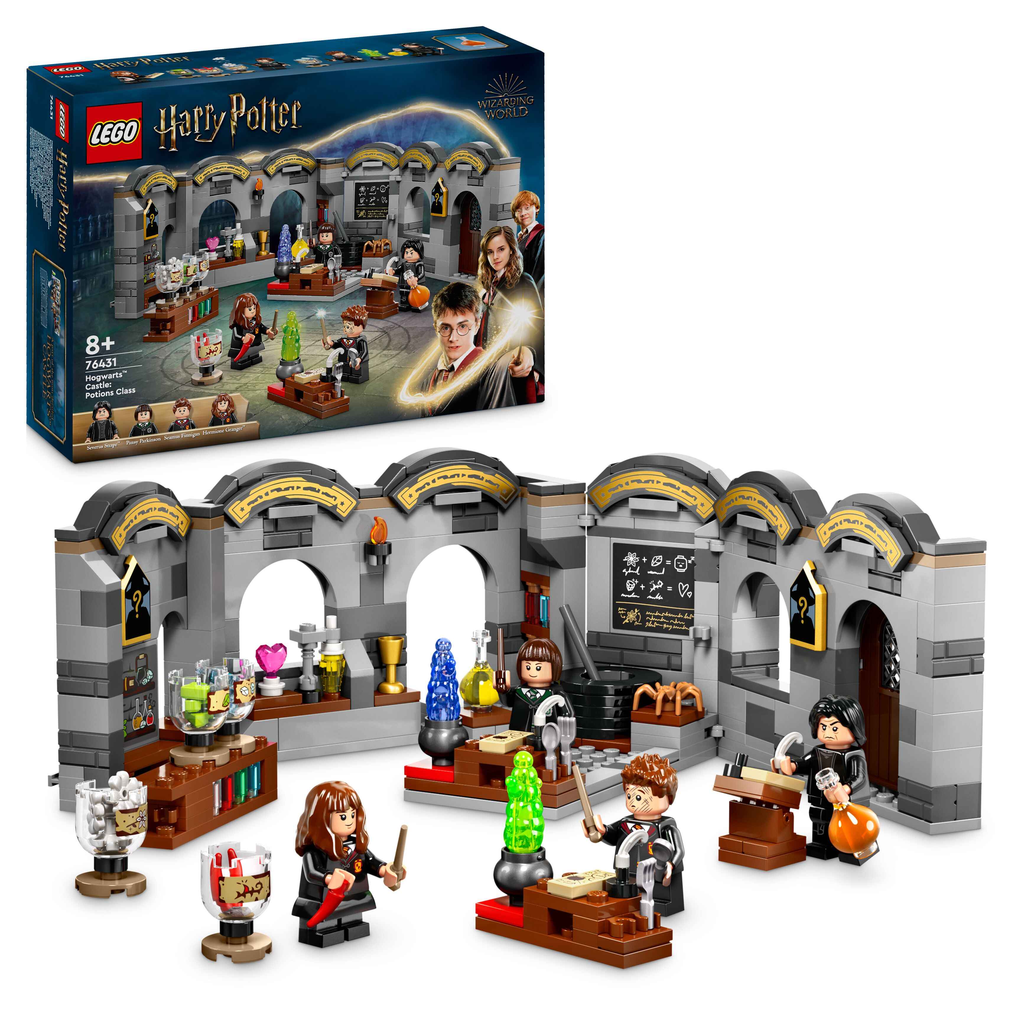 LEGO 76431 Harry Potter Schloss Hogwarts: Zaubertrankunterricht, 4 Minifiguren