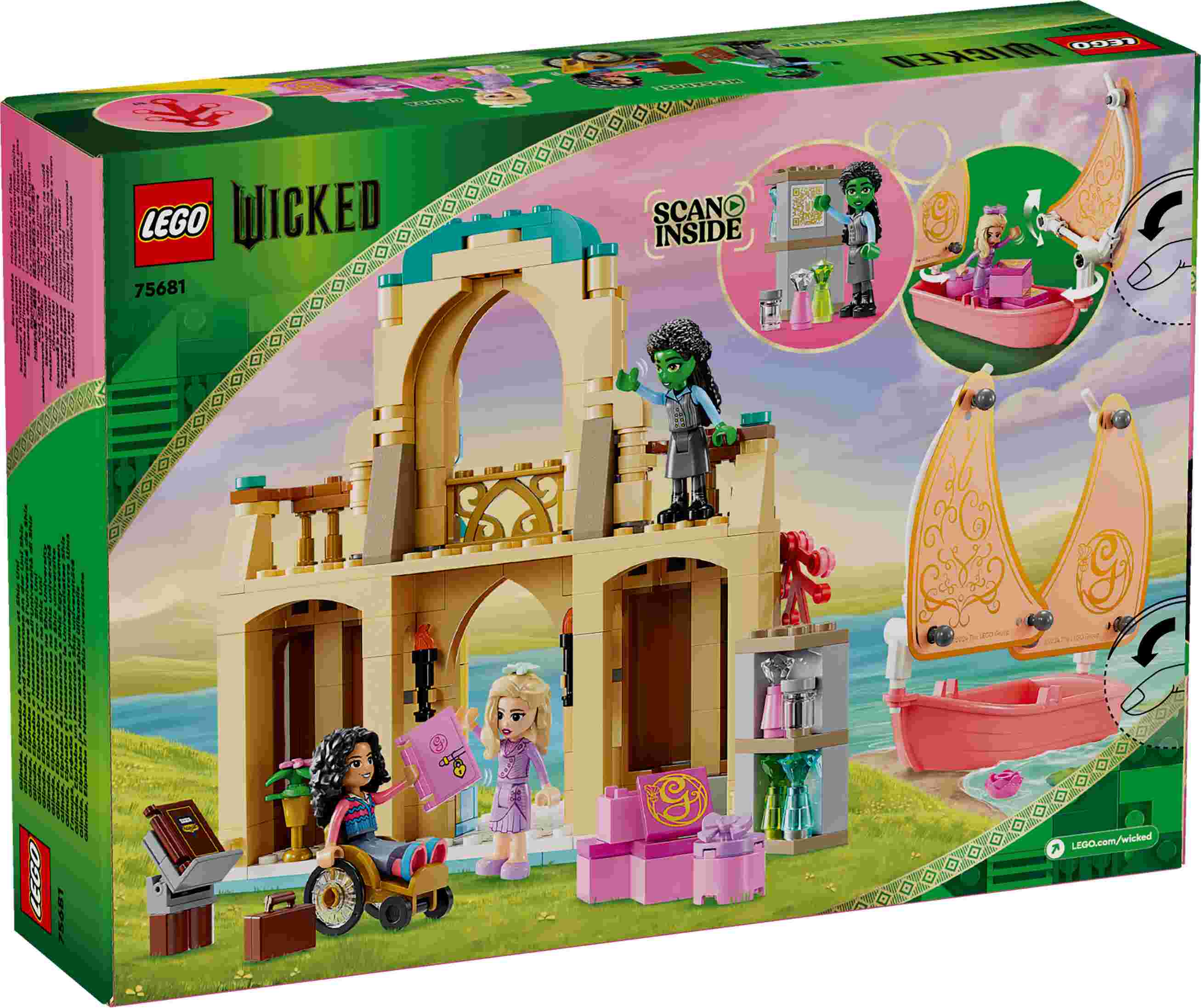 LEGO 75681 Wicked Glinda, Elphaba und Nessarose an der Universität Shiz