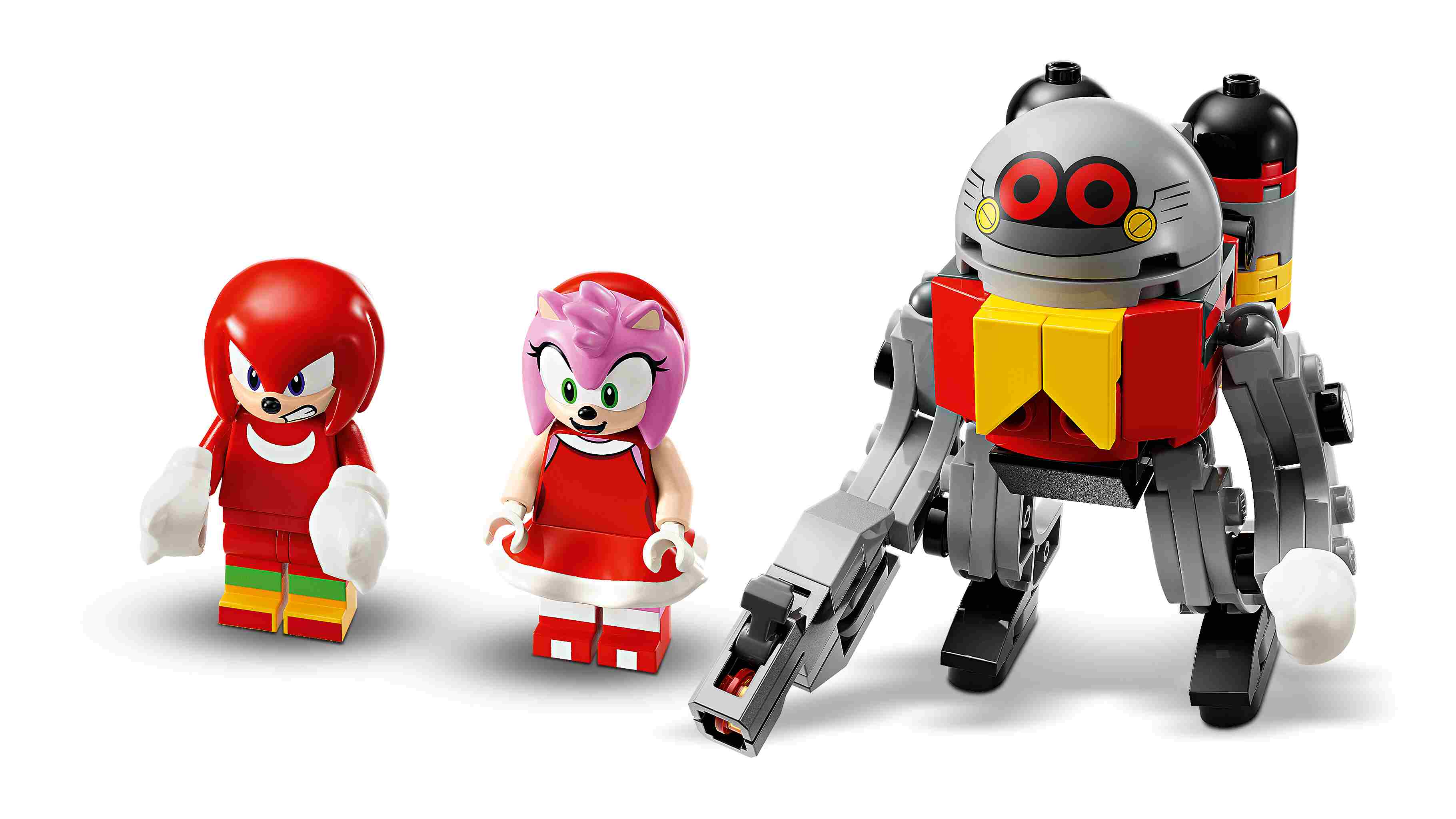 LEGO 76998 Sonic Knuckles und der Schrein des Master Emerald, 4 Charaktere