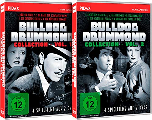 Bulldog Drummond Collection - Gesamtedition - 8 Filme auf 4 Discs