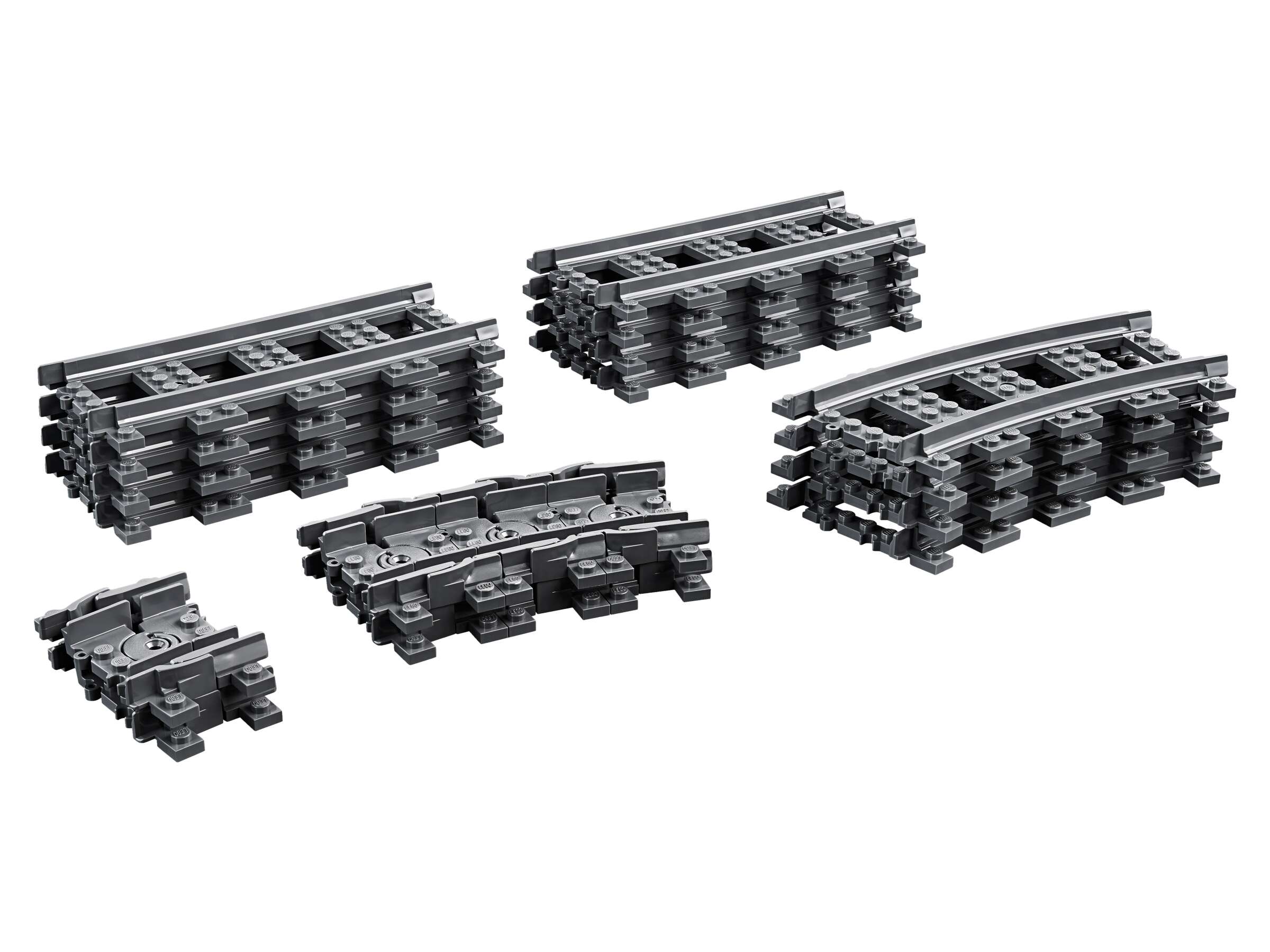 LEGO 60205 City Schienen, 20 Stück, Erweiterungsset