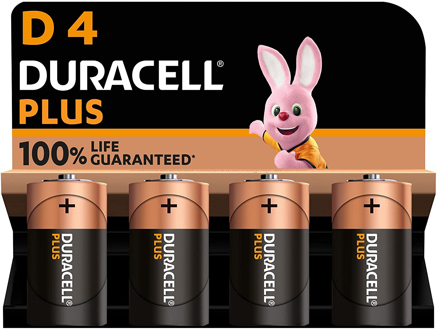 DURACELL Batterien Alkaline-Batterie Mono D, Baby C, Mignon Micro E-Block  Normal