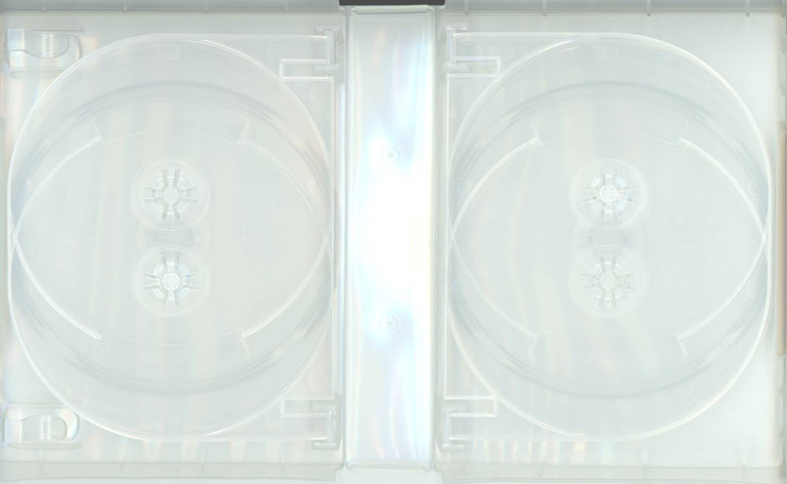 DVD Box, Hülle, Leerhülle, 10-fach, 36 mm, 190 x 135 x 36, transparent
