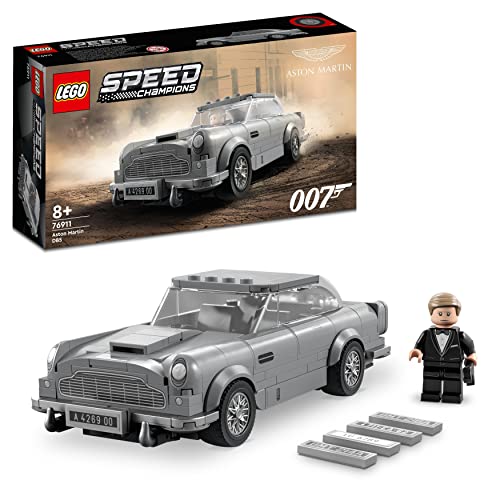 LEGO 76911 Speed Champions 007 Aston Martin DB5, James Bond Spielzeug