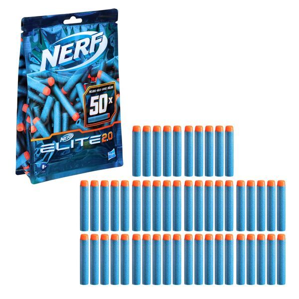 Nerf Elite 2.0 50er Dart Nachfüllpackung, für den Nerf Elite 2.0 Blaster