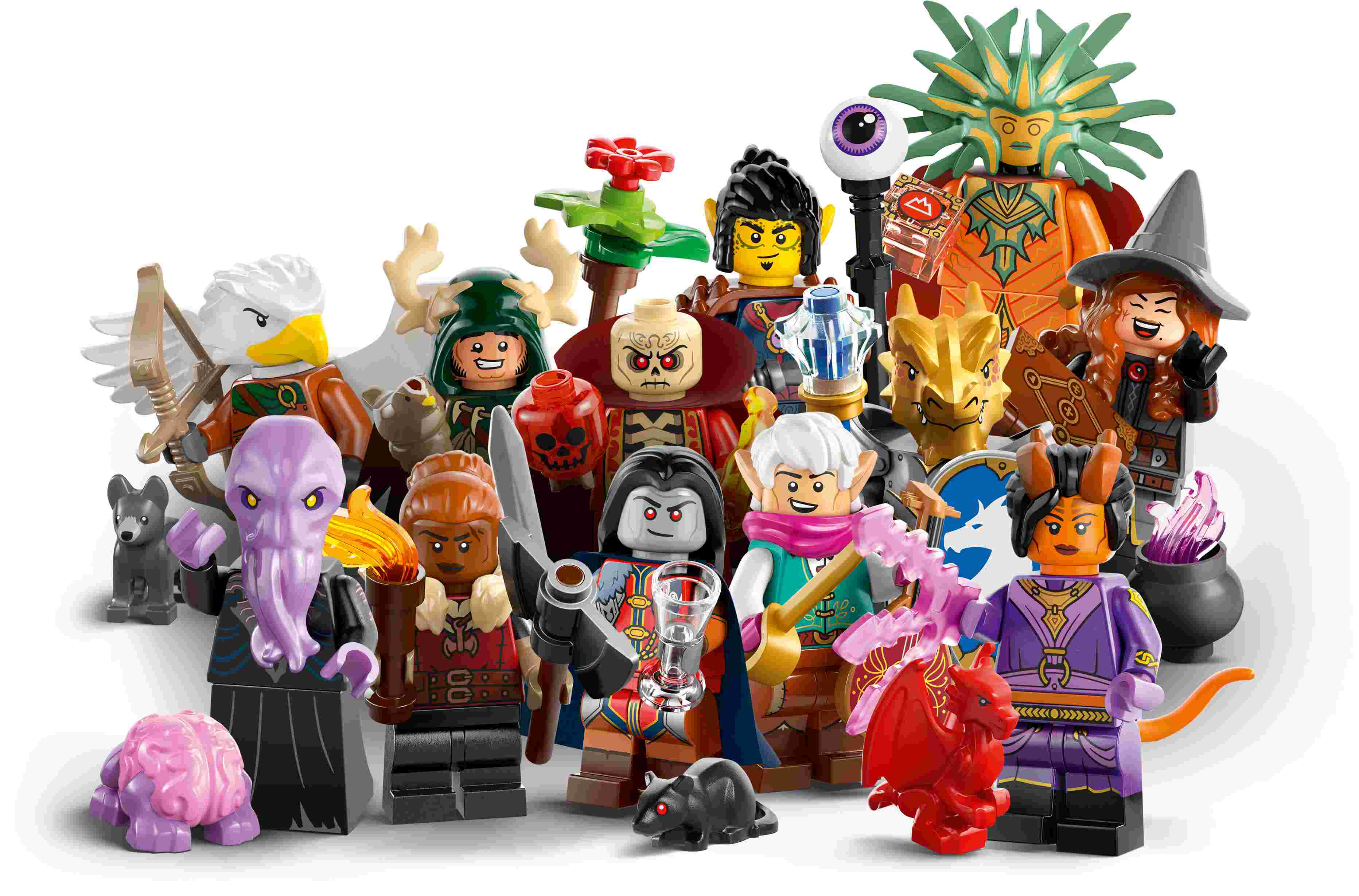 LEGO 71047 Minifigures Dungeons & Dragons, Überraschungsbox mit 1 von 12 Figuren