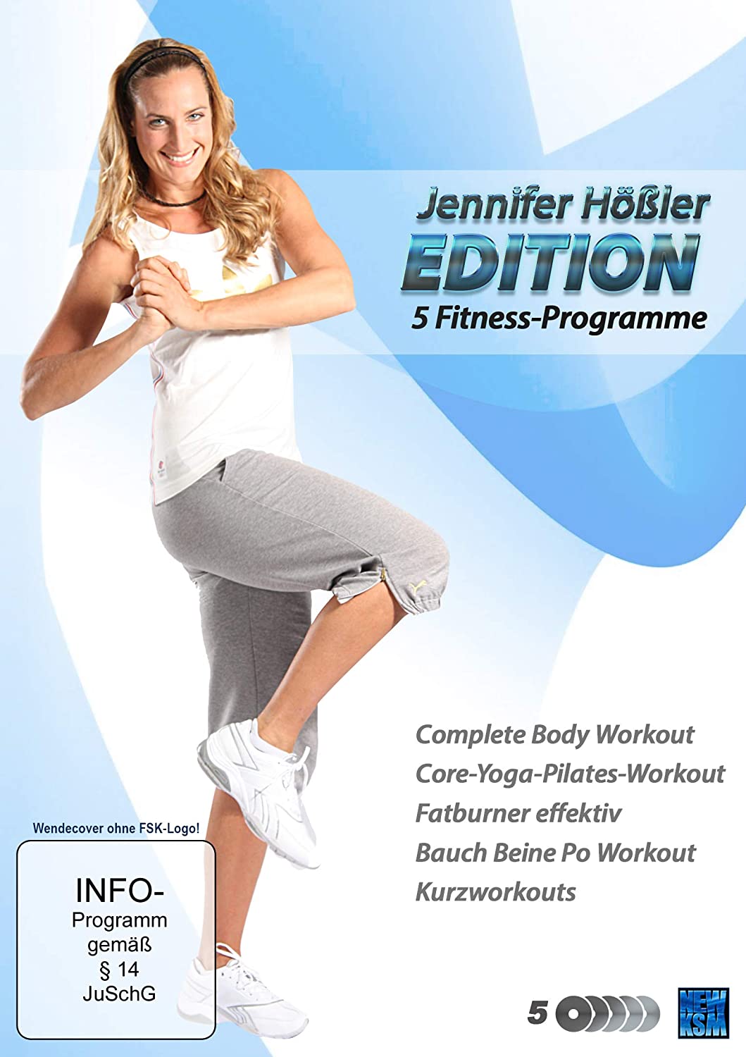 Jennifer Hößler Edition - 5 Fitness-Programme, 5in1
