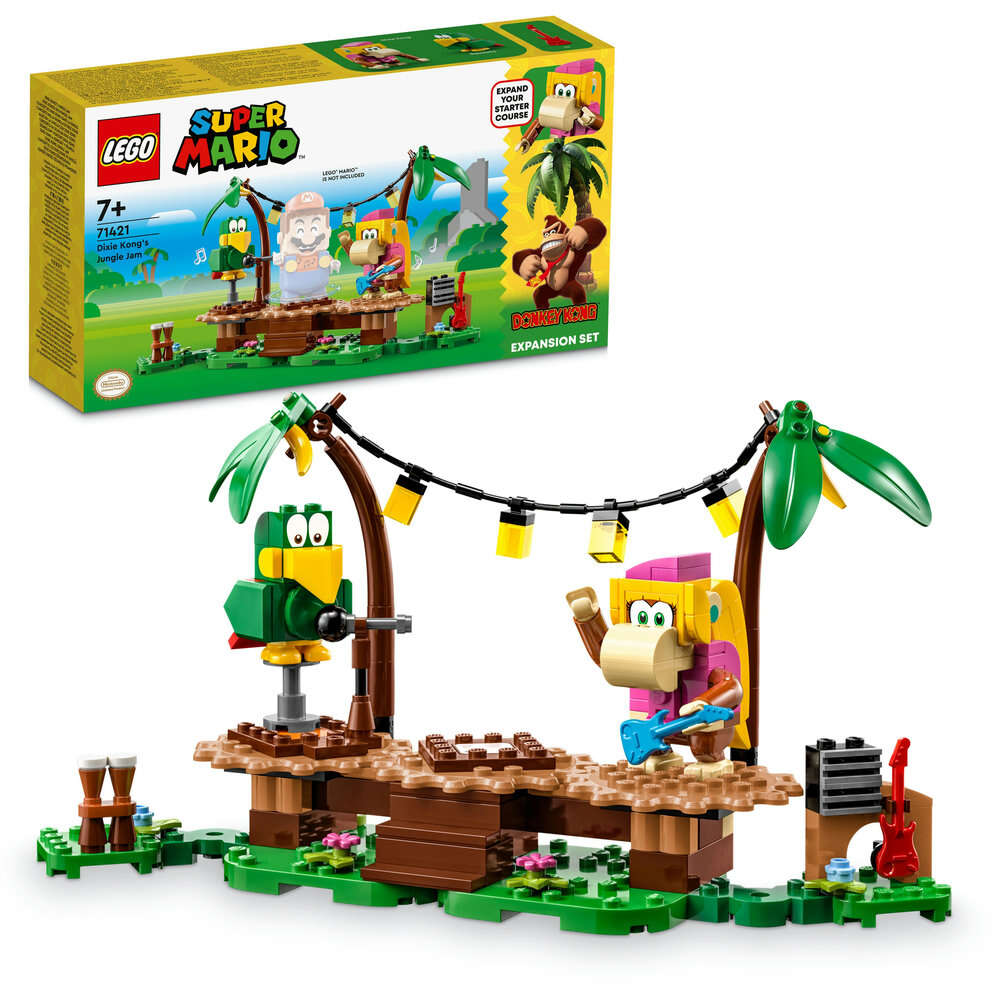 LEGO 71421 Super Mario Dixie Kongs Dschungel-Jam – Erweiterungsset