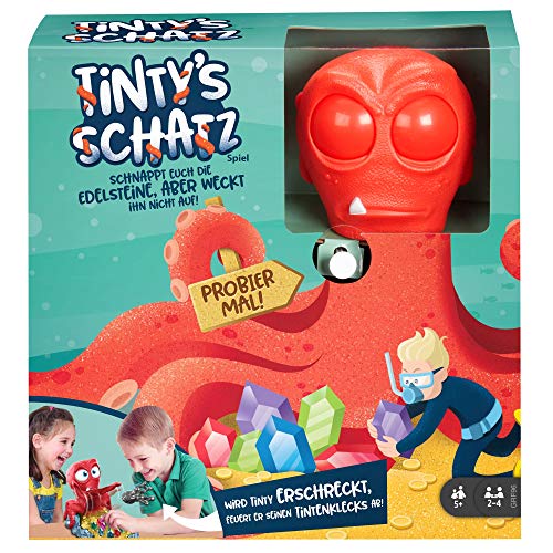 Mattel Games GRF96 - Tinty's Schatz Spiel für Kinder ab 5 Jahren