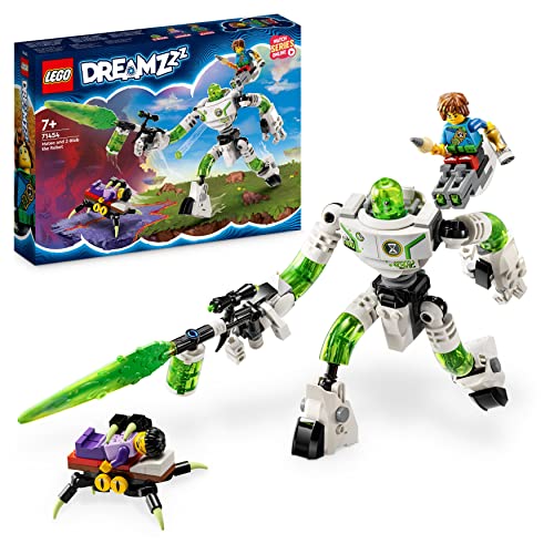 LEGO 71454 DREAMZzz Mateo und Roboter Z-Blob, Bewegliche Actionfigur, 2 Figuren