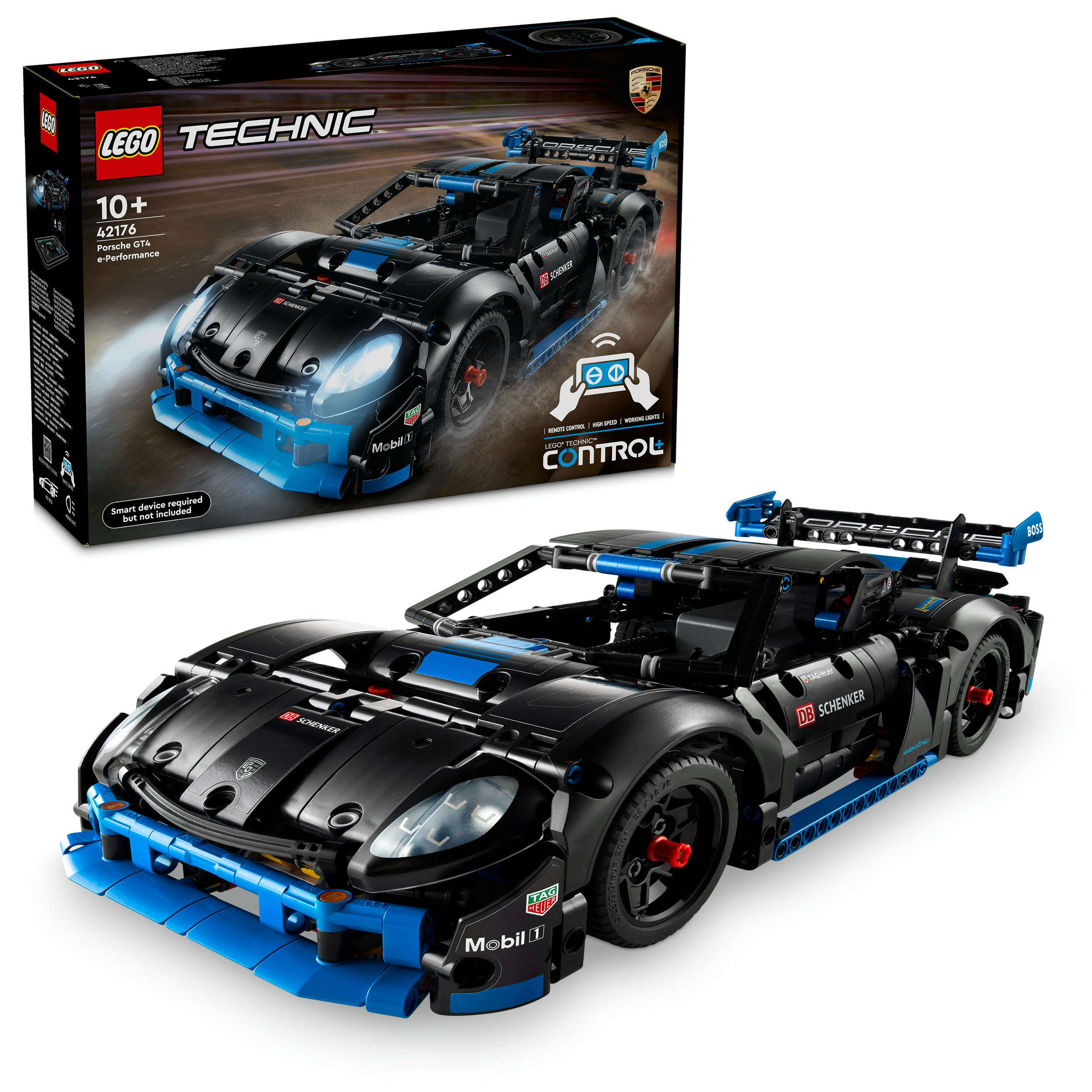 LEGO 42176 Technic Porsche GT4 ePerformance Rennwagen, CONTROL+ App