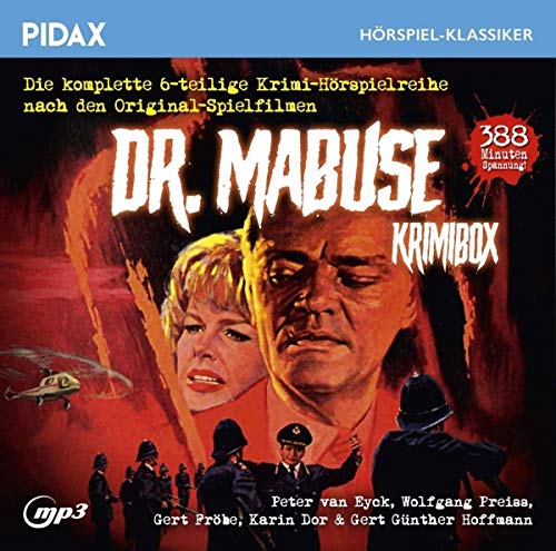 Dr. Mabuse - Krimibox / Die komplette 6-teilige Krimi-Hörspielreihe