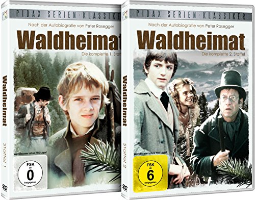 Waldheimat - Staffel 1 + 2 Gesamtedition - 26 Folgen auf 4 Discs Pidax