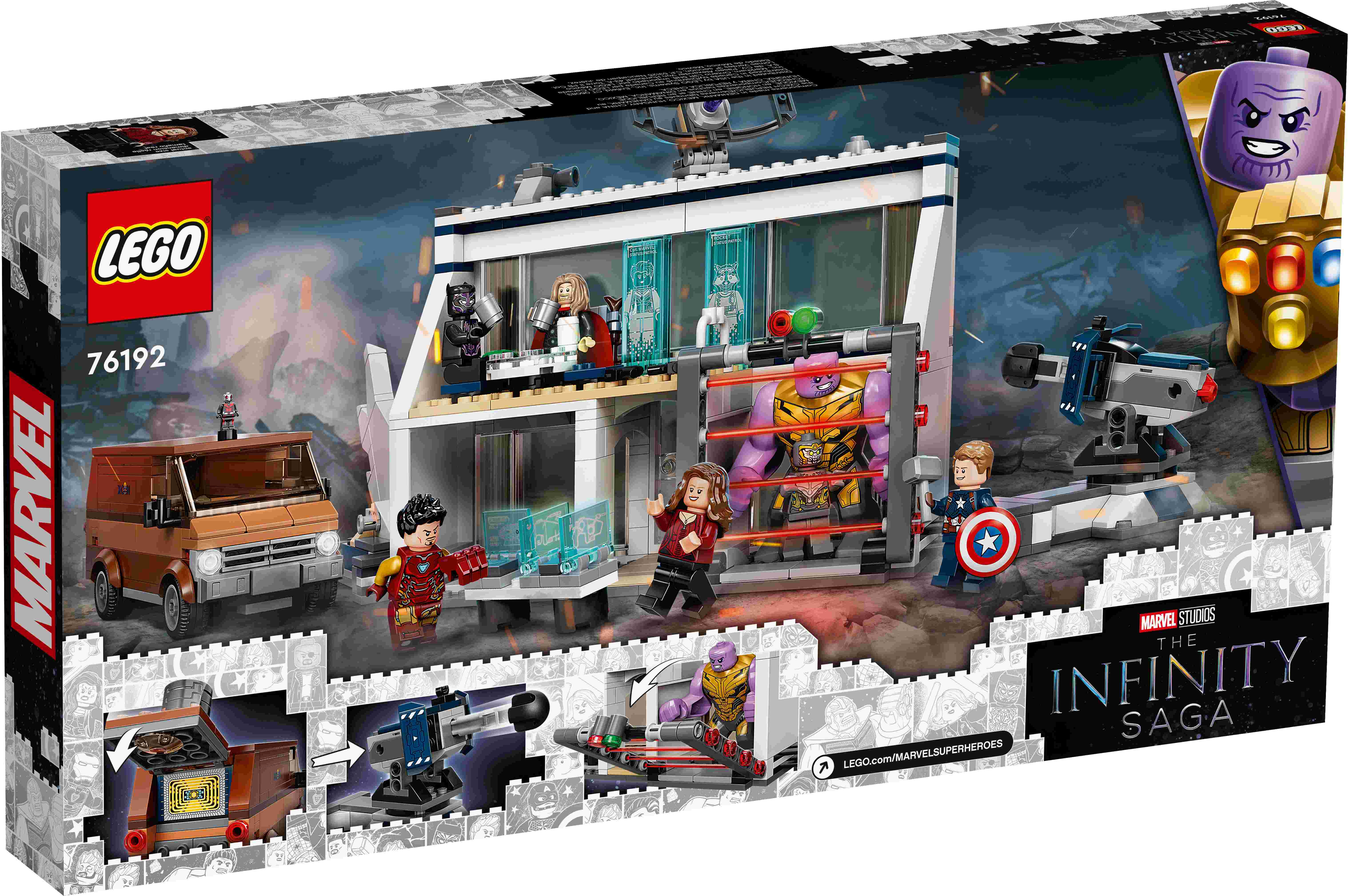Avengers Superheld Marvel Thanos Handschuh Mini Figuren Bausteine Fit Lego 
