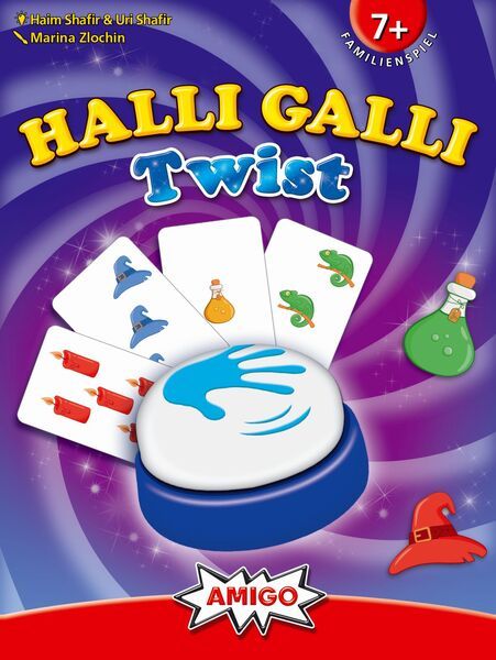 AMIGO Halli Galli Twist, 4 Symbole jeweils in 4 Farben