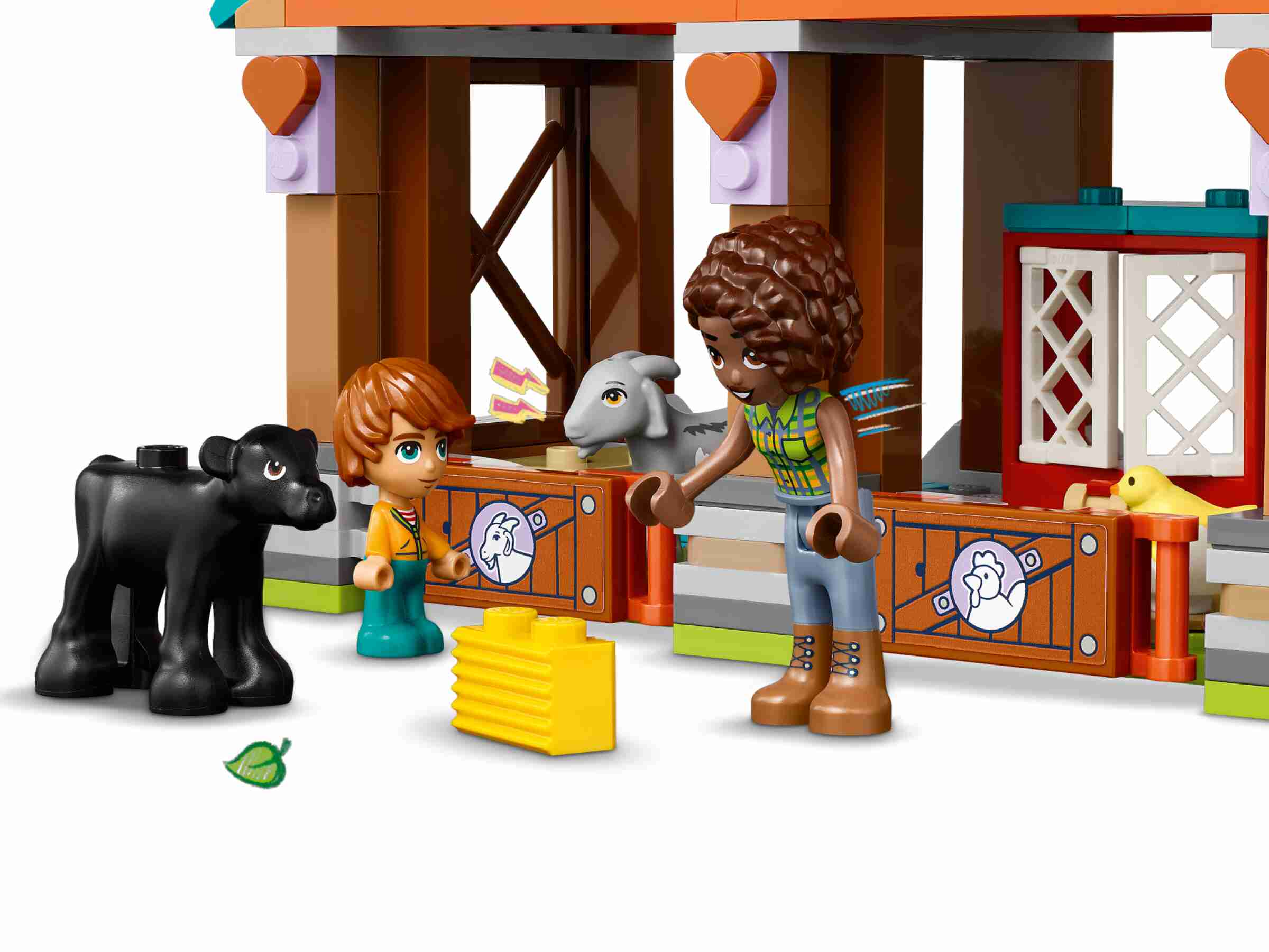 Le refuge des animaux de la ferme Lego