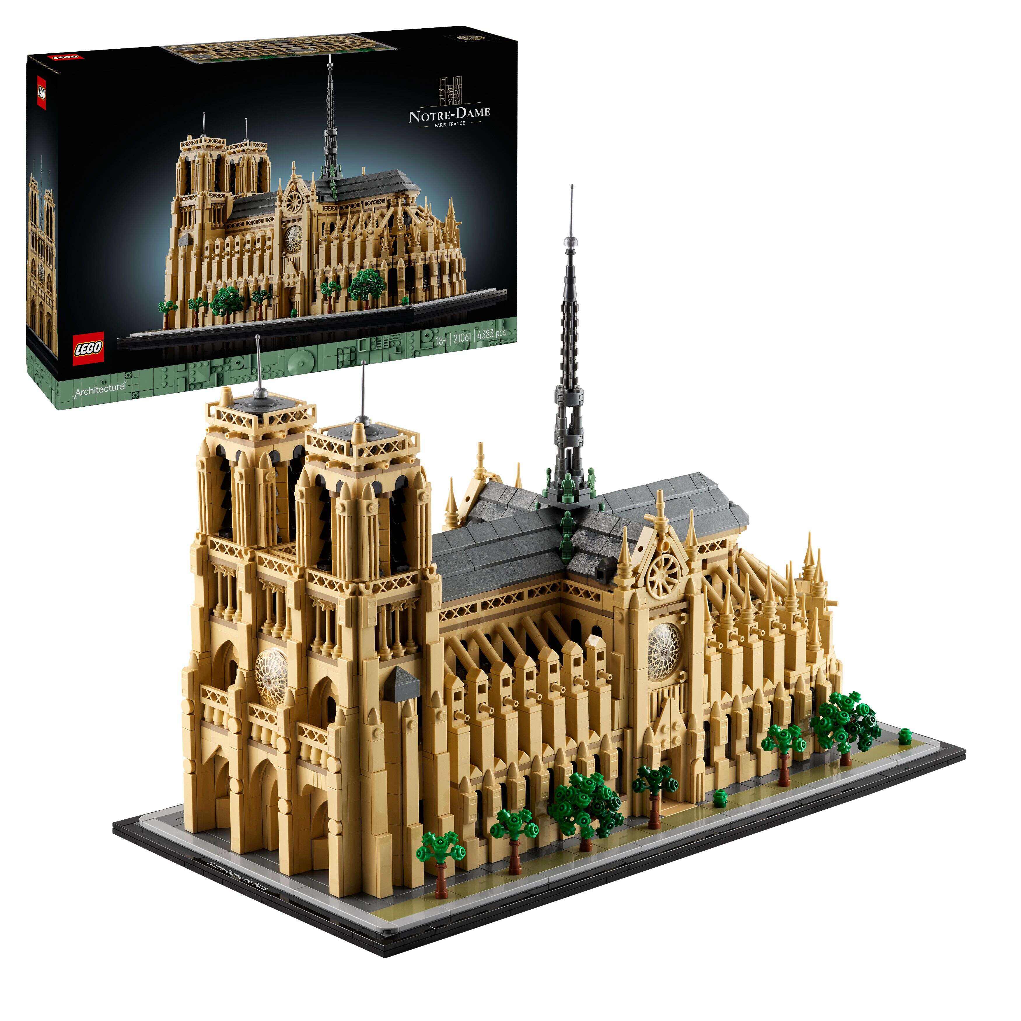 LEGO 21061 Architecture Notre-Dame de Paris, detailgetreues Modell