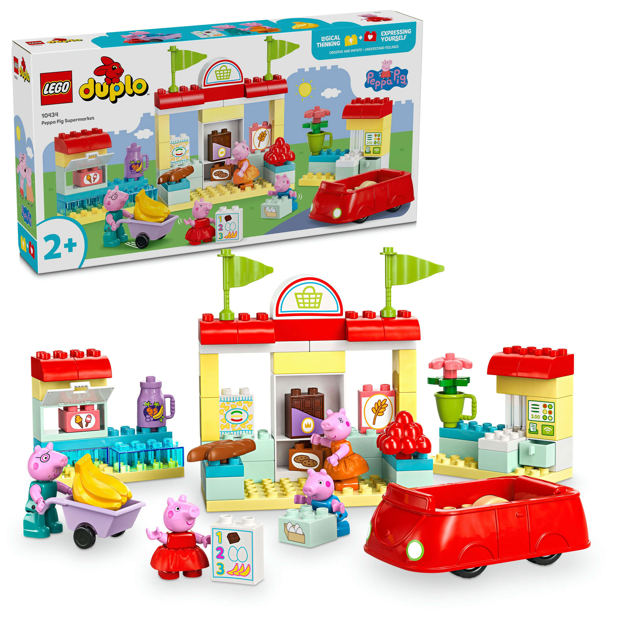 LEGO 10434 DUPLO Peppas Supermarkt