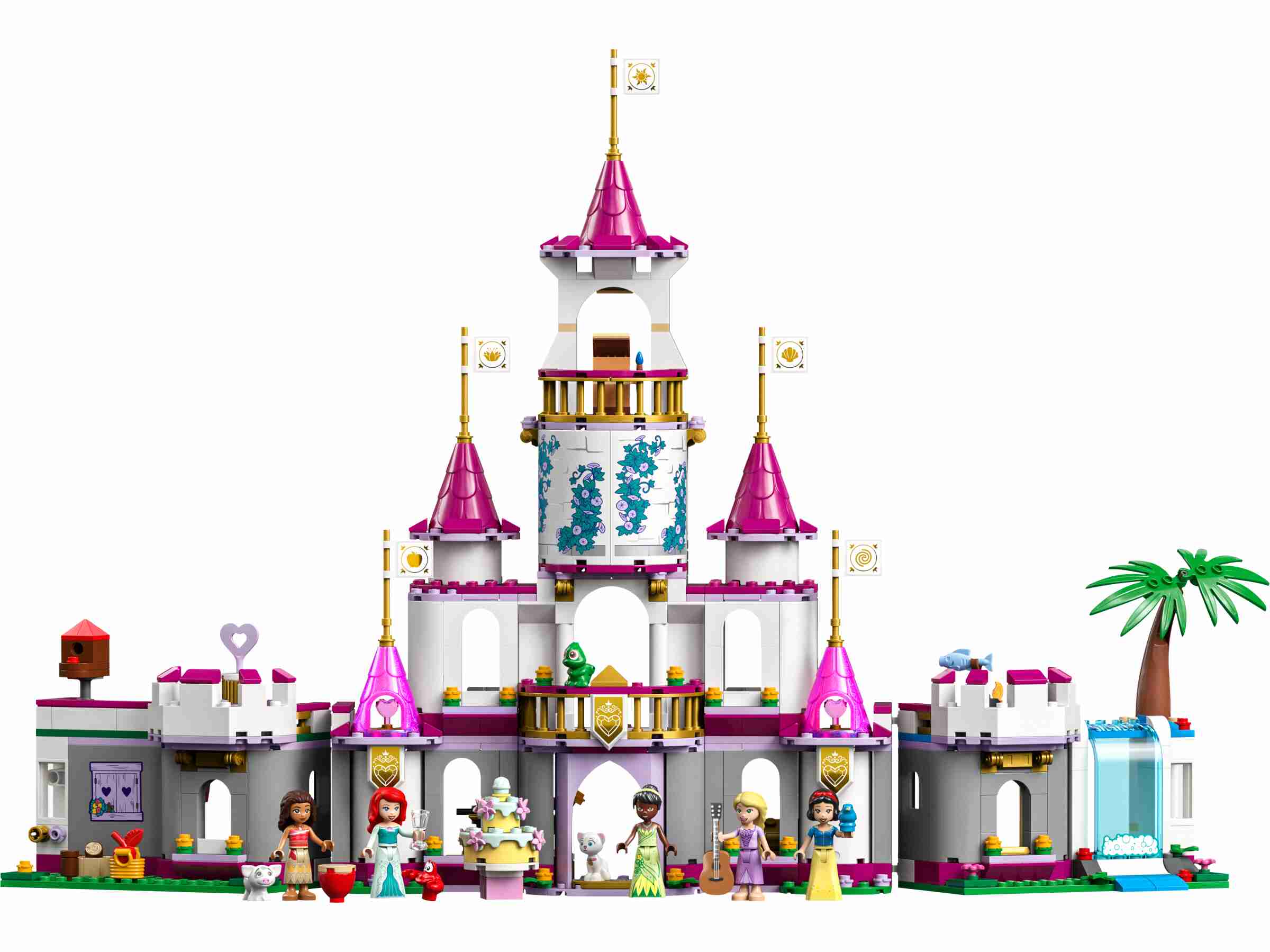 LEGO 43205 Disney Princess Ultimatives Abenteuerschloss, Prinzessinnenschloss