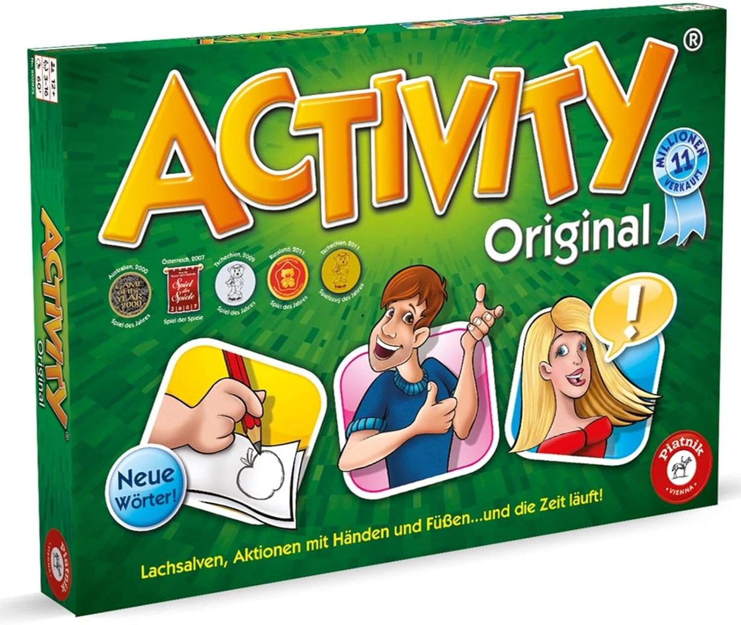 Piatnik Activity Original, Spielklassiker für Partys und Familie, 2.640 Begriffe