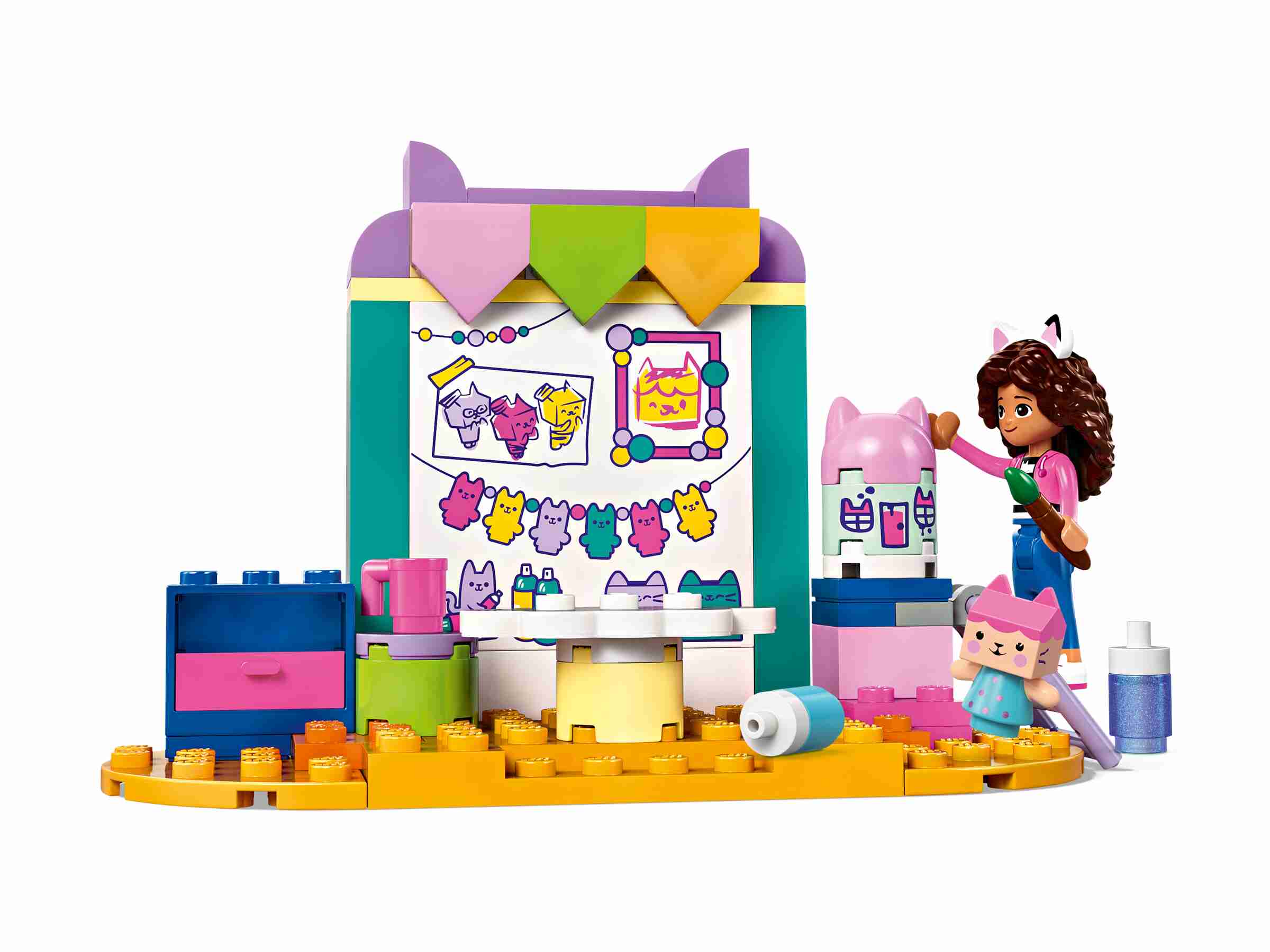 LEGO 10795 Gabby's Dollhouse Bastelspaß mit Baby Box, 2 Figuren