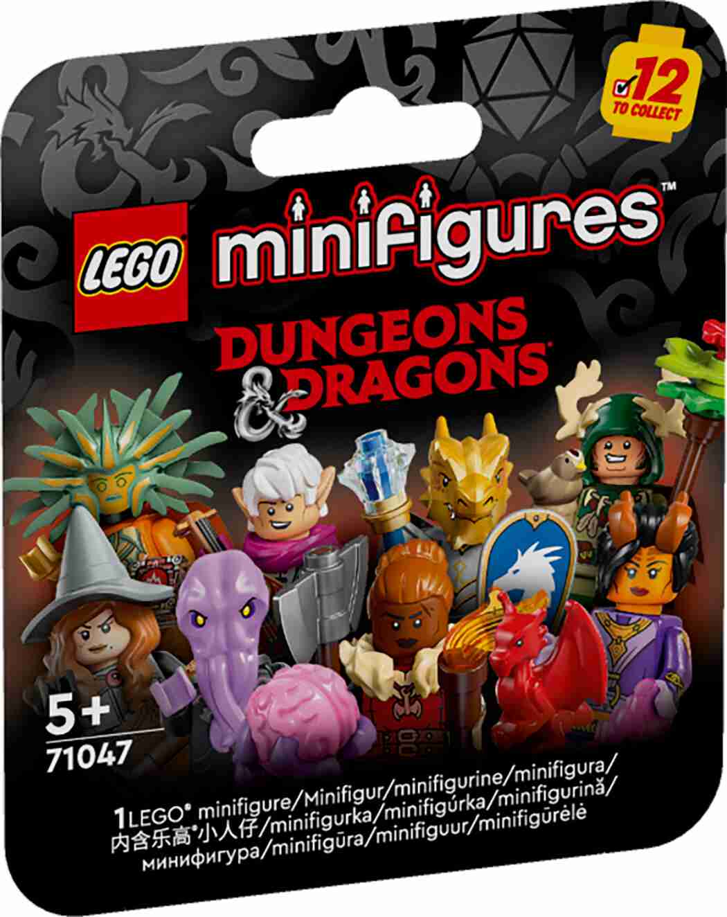 LEGO 71047 Minifigures Dungeons & Dragons, Überraschungsbox mit 1 von 12 Figuren