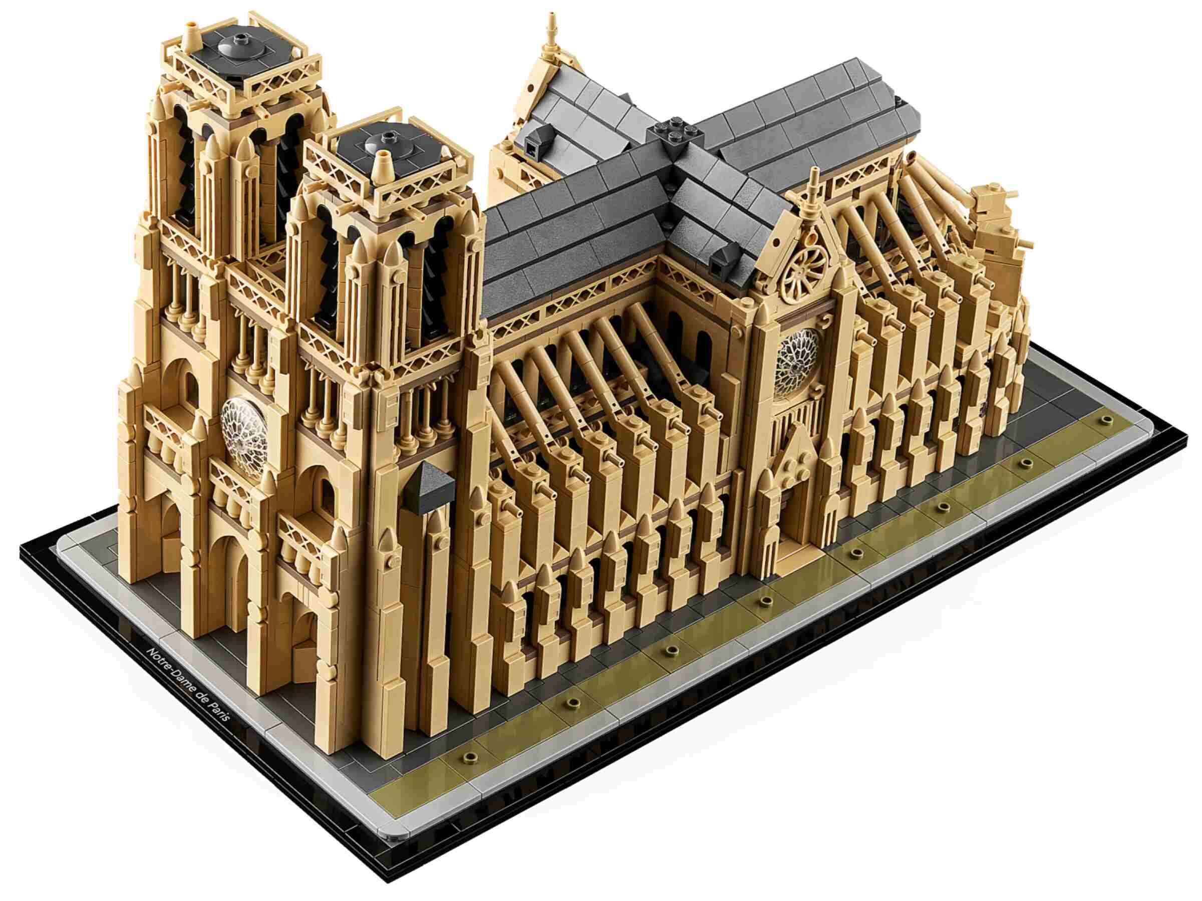 LEGO 21061 Architecture Notre-Dame de Paris, detailgetreues Modell