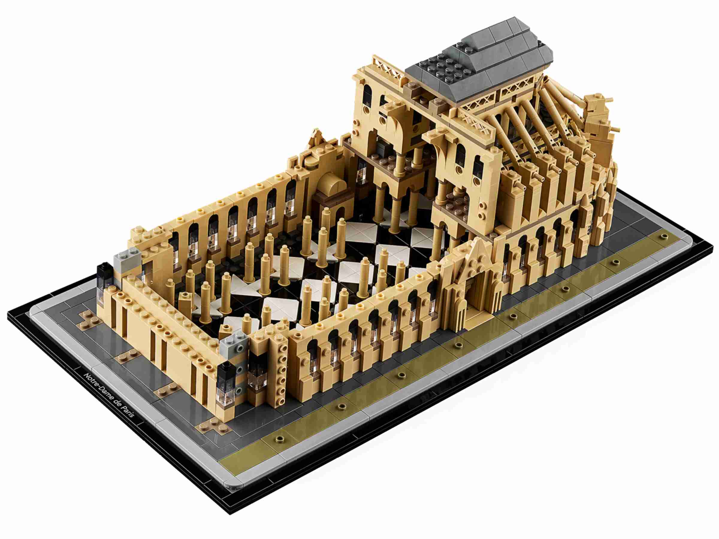 LEGO 21061 Architecture Notre-Dame de Paris, detailgetreues Modell