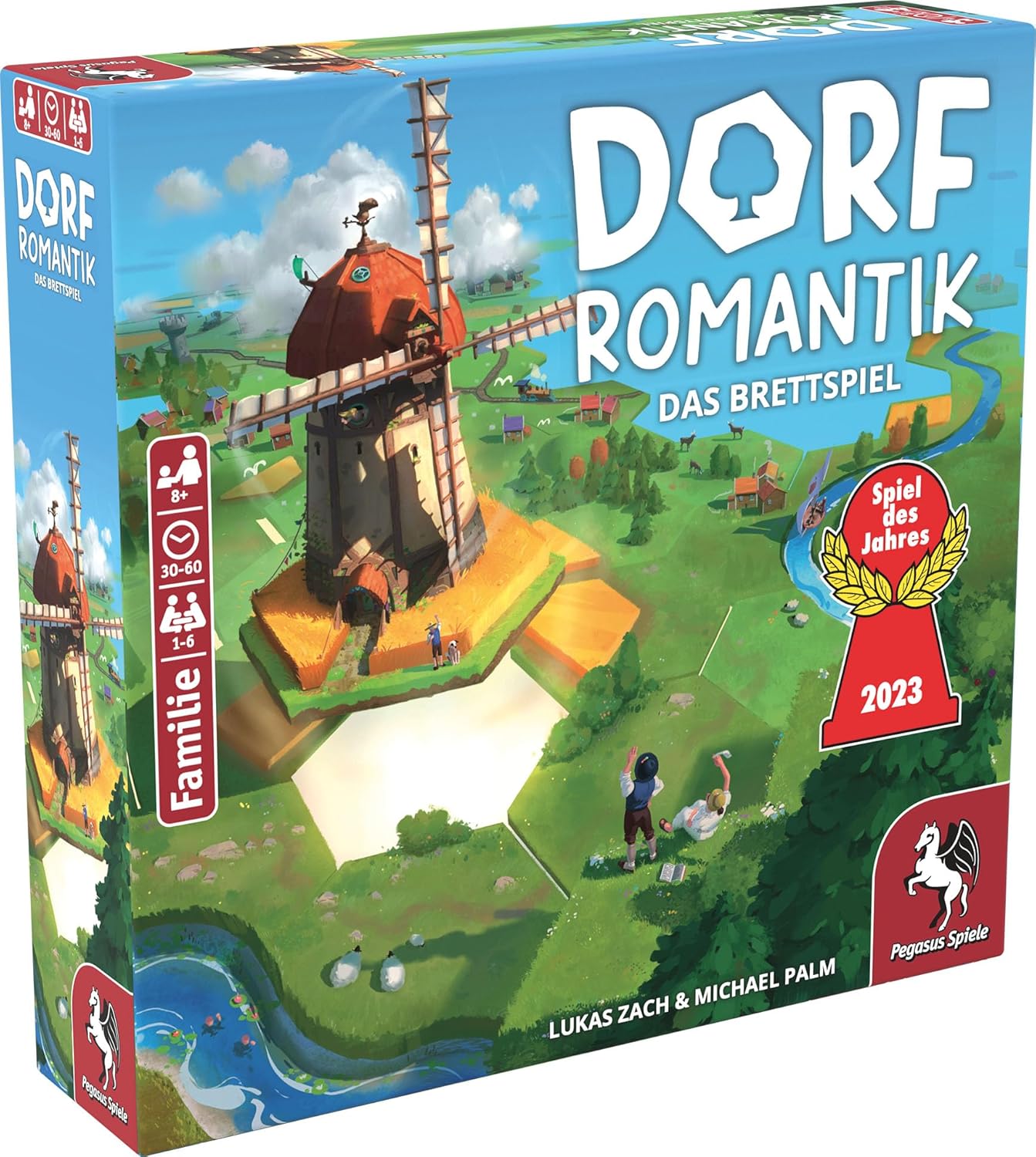 Pegasus Spiele Dorfromantik - Das Brettspiel, Spiel des Jahres 2023