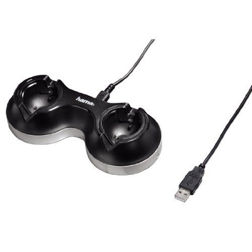 USB Dual Ladestation Charger für 2 x PS3 Move Motion Controller [PlayStation 3]