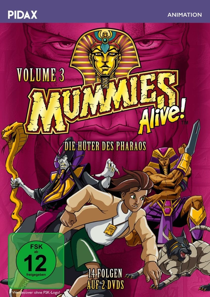 Mummies Alive - Die Hüter des Pharaos, Vol. 3 - 14 weitere Folgen
