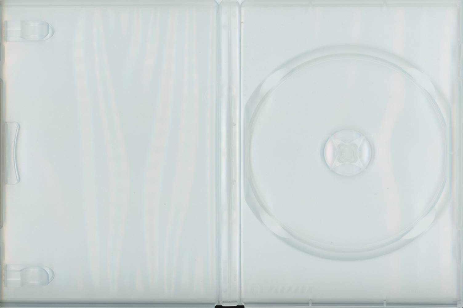 DVD Hülle, Leerhülle, Variation 1, 1-fach, 192 x 136 x 14 mm, transparent