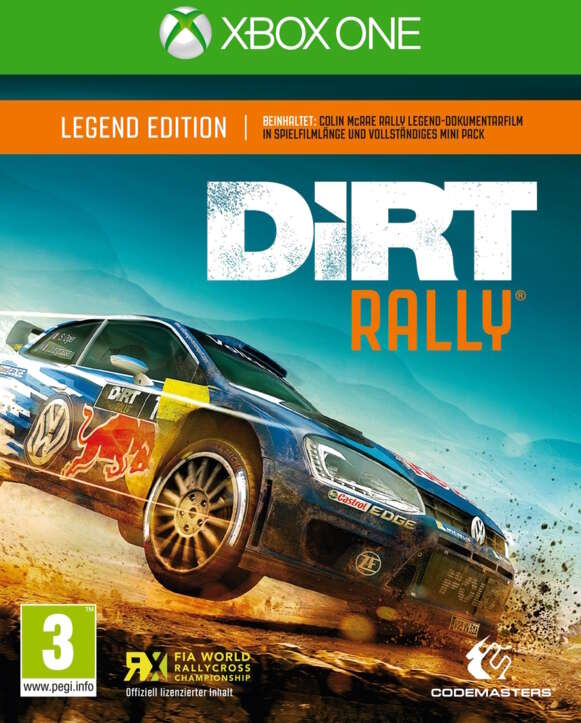 DiRT Rally Legend Edition - AT PEGI [Xbox One]