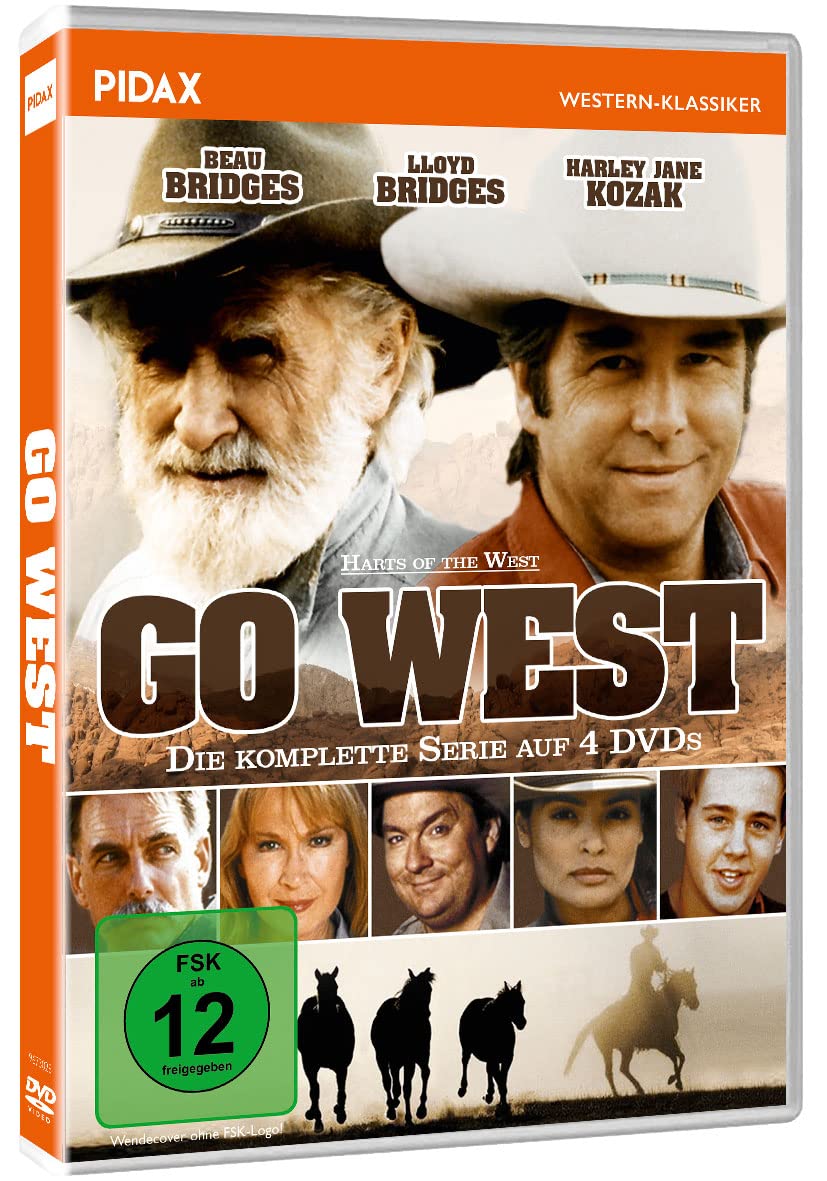 Go West - Die komplette Westernserie mit Starbesetzung