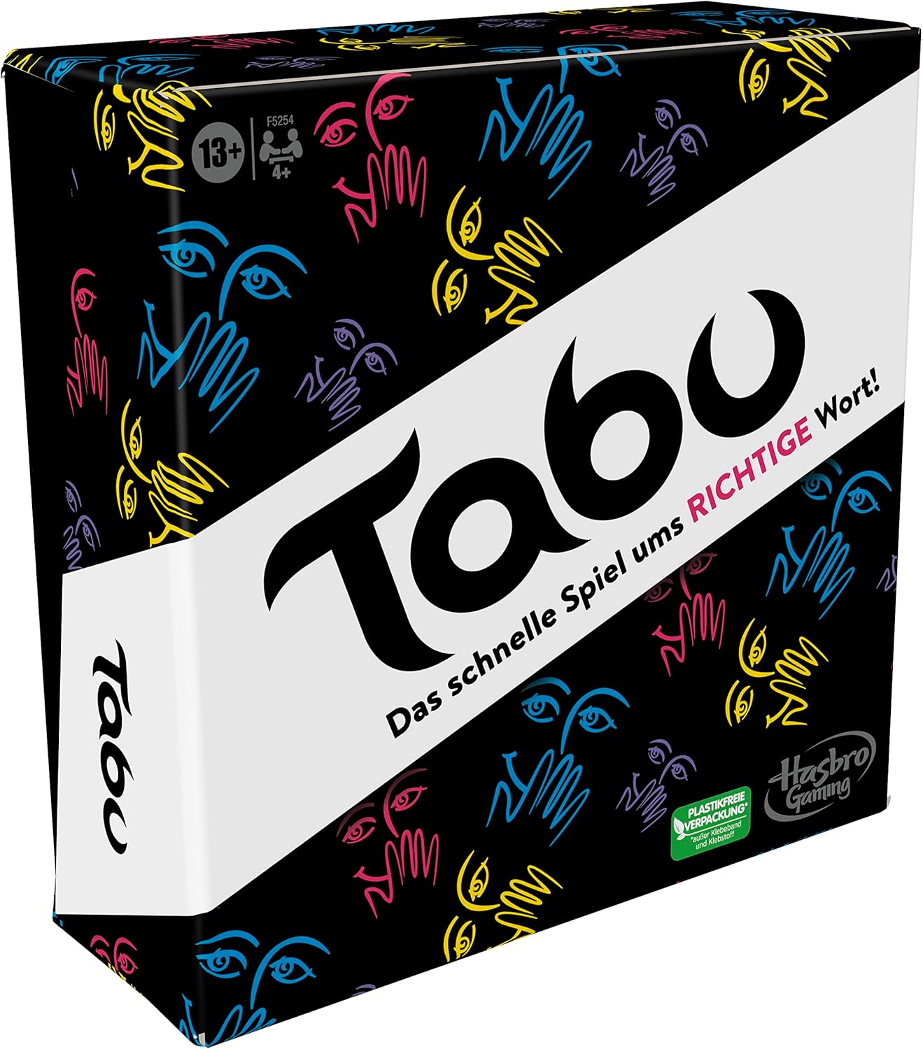 Hasbro Gaming Klassisches Tabu Spiel, Partyspiel für die Familie